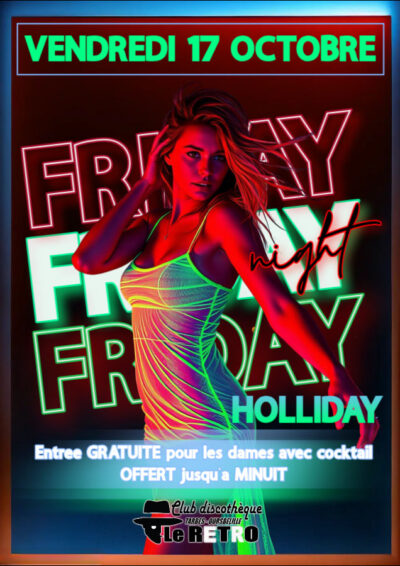 FRIDAY HOLLIDAY NIGHT