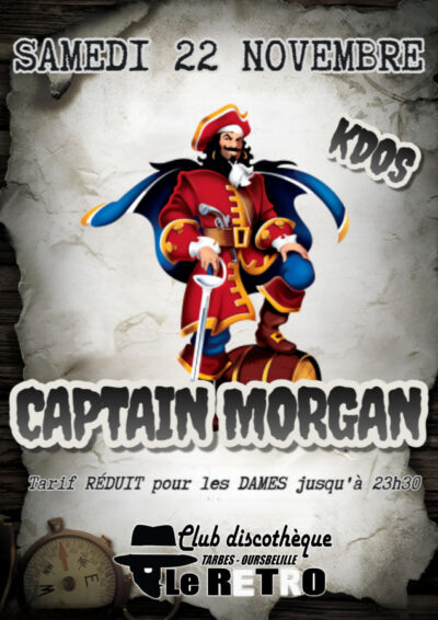 SOIREE CAPTAIN MORGAN