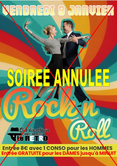 SOIREE ROCK ANNULEE