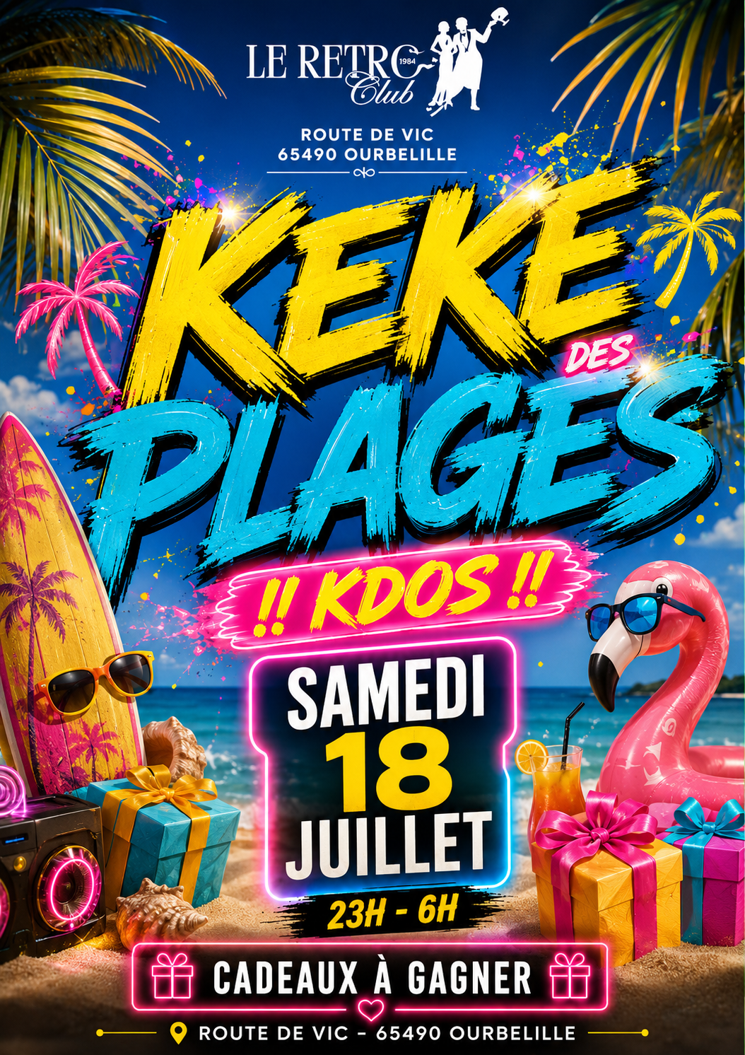 soirée plage
